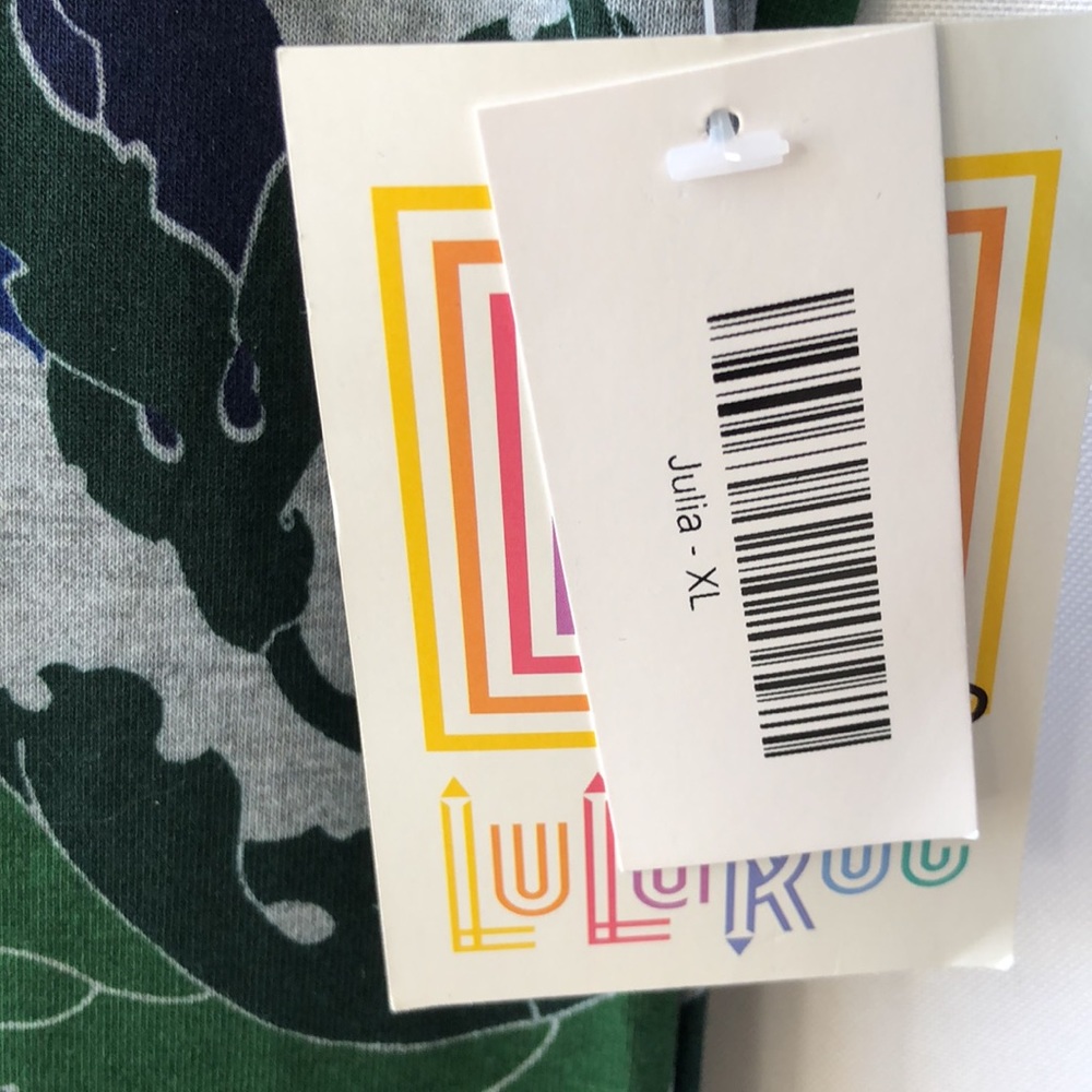LulaRoe Julia XL Dress NWT - Picture 3 of 6